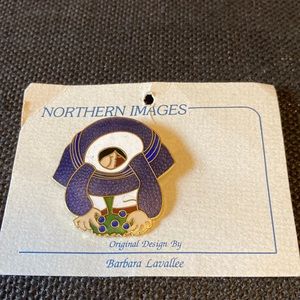 NEW!!  Alaskan’s Barbara Lavallee Label Pin
